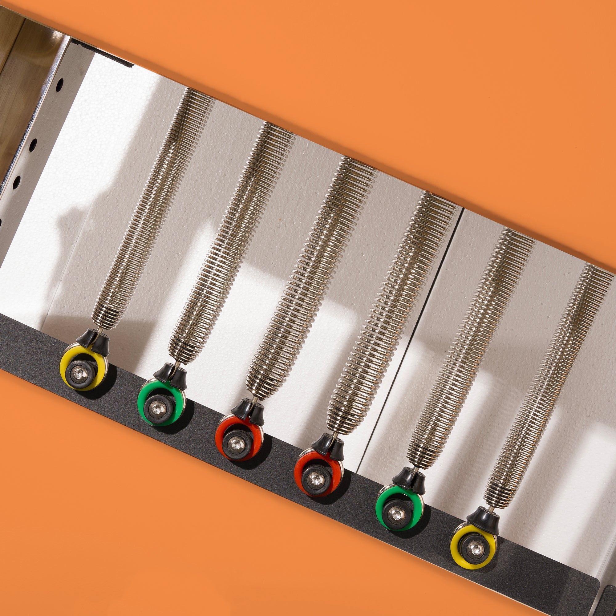 Classic Pilates Wood Reformer Orange