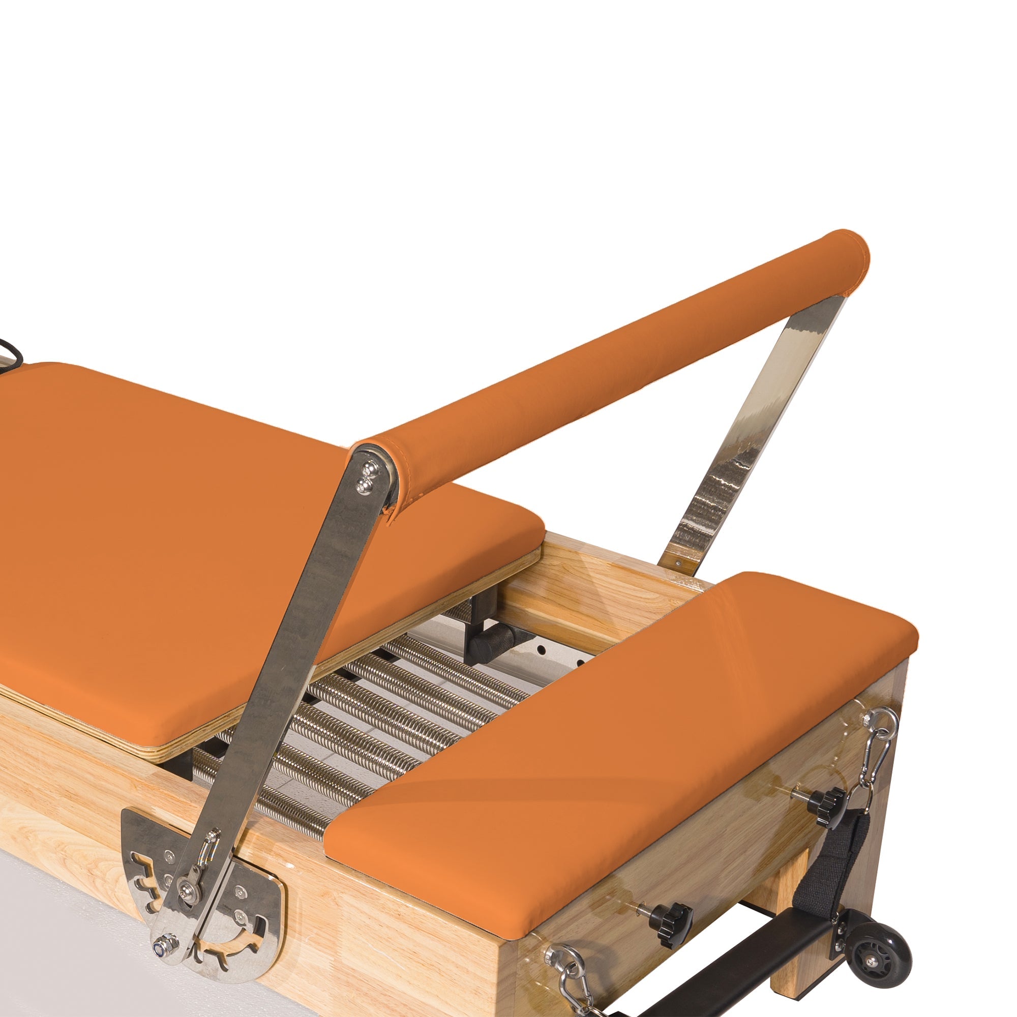 Classic Pilates Wood Reformer Orange