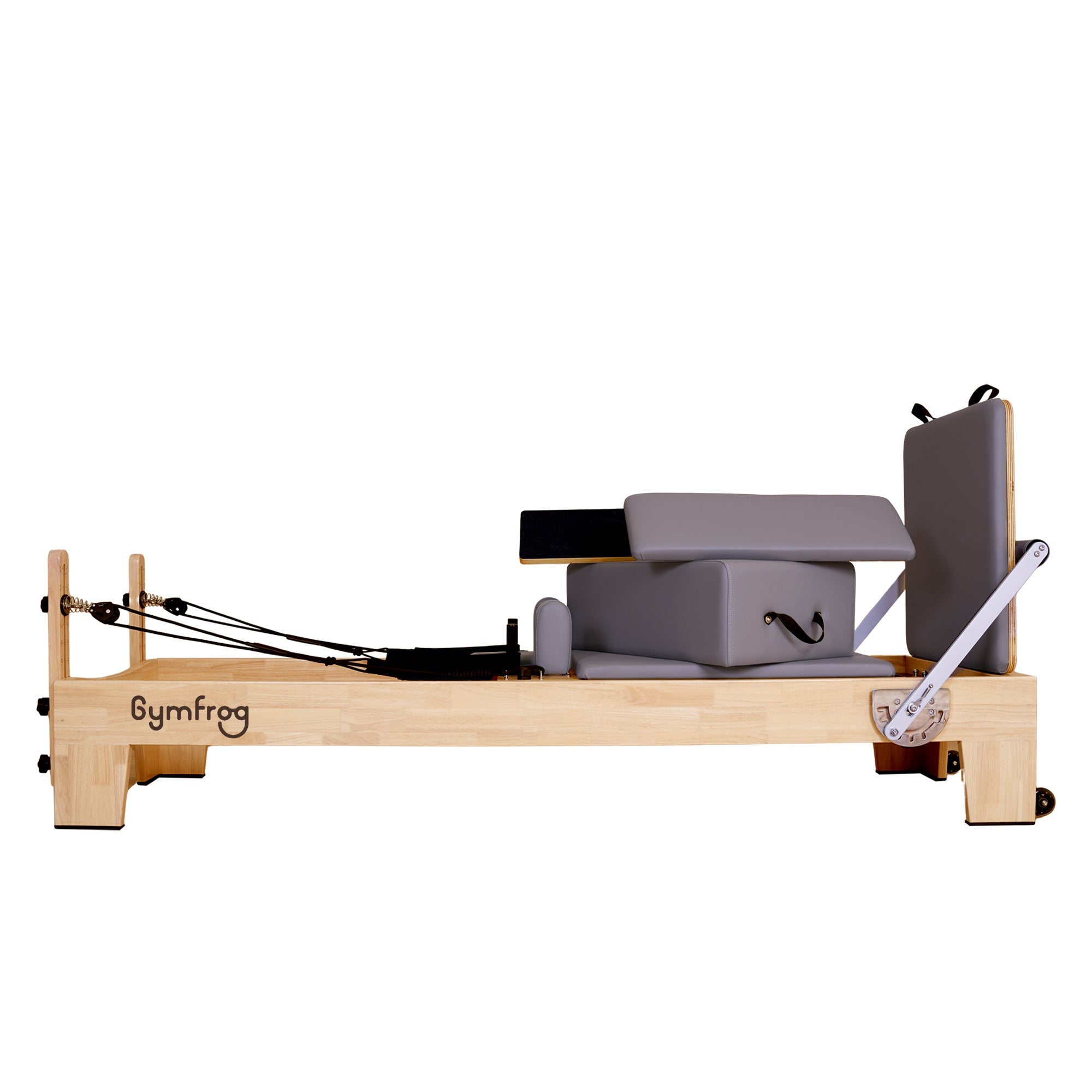 Classic Pilates Wood Reformer Gray