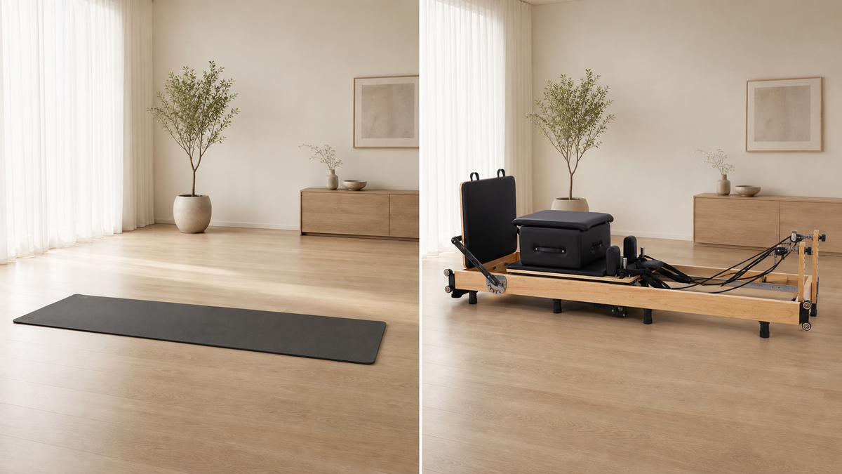 Reformer vs. Mat Pilates for Home Workouts