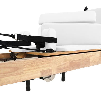 1GKU Collapsible Classic Pilates Reformer White