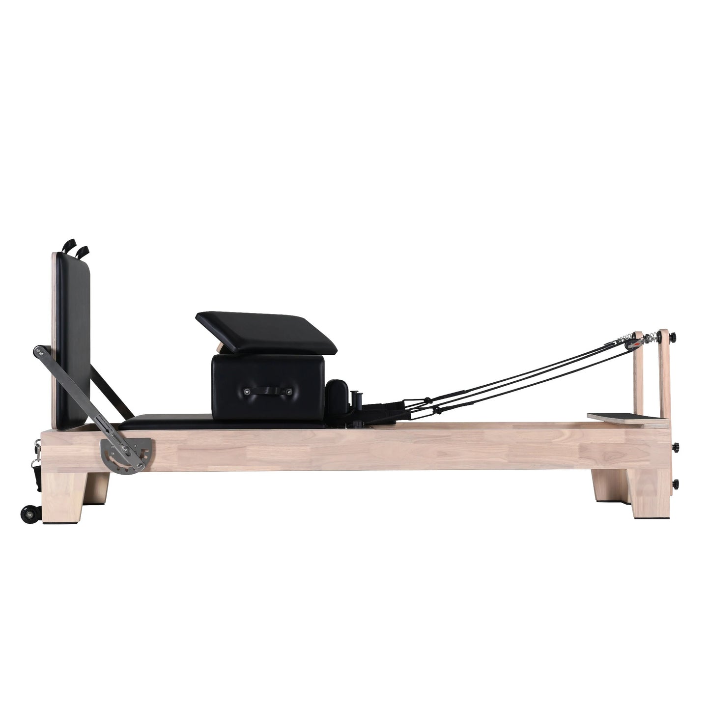 1GKU  Oak Pilates Reformer Black
