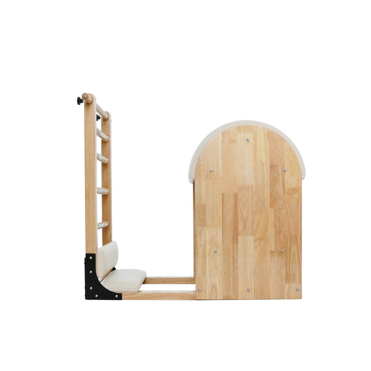 1GKU Oak Wood Ladder Barrel White image 2