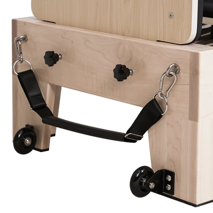 1GKU Maple Folding Classic Pilates Reformer Black