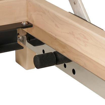 1GKU Maple Wood-Leg Foldable Pilates Reformer Orange