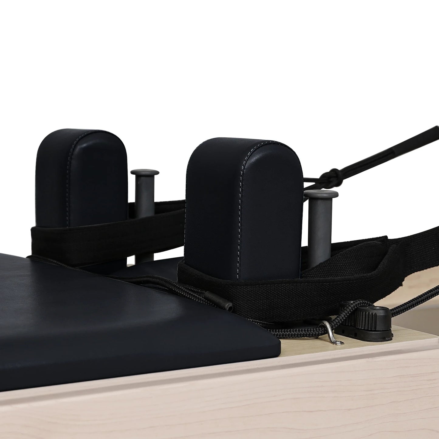 Maple Wood Pilates Reformer Black
