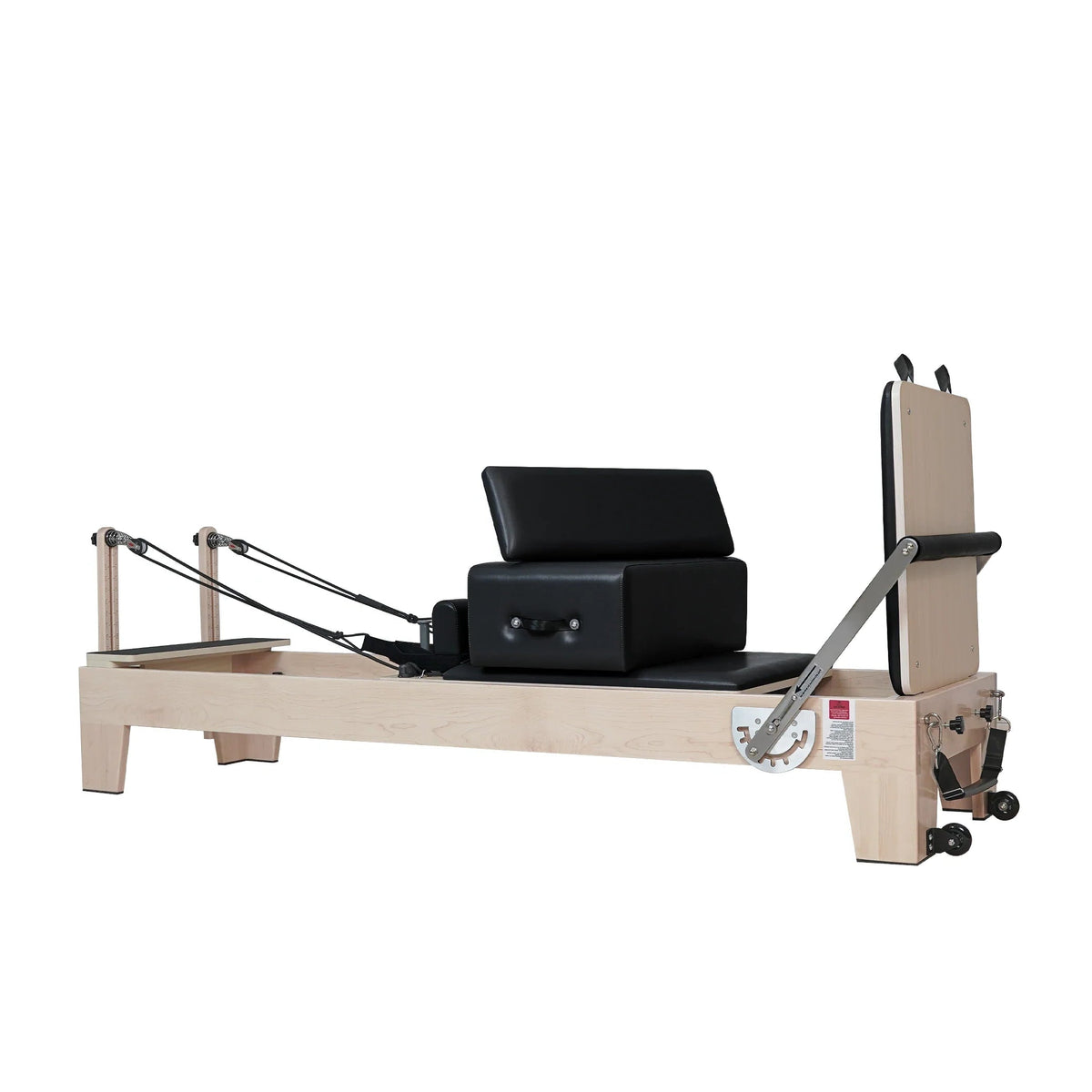 1GKU Maple Classic Pilates Reformer Black
