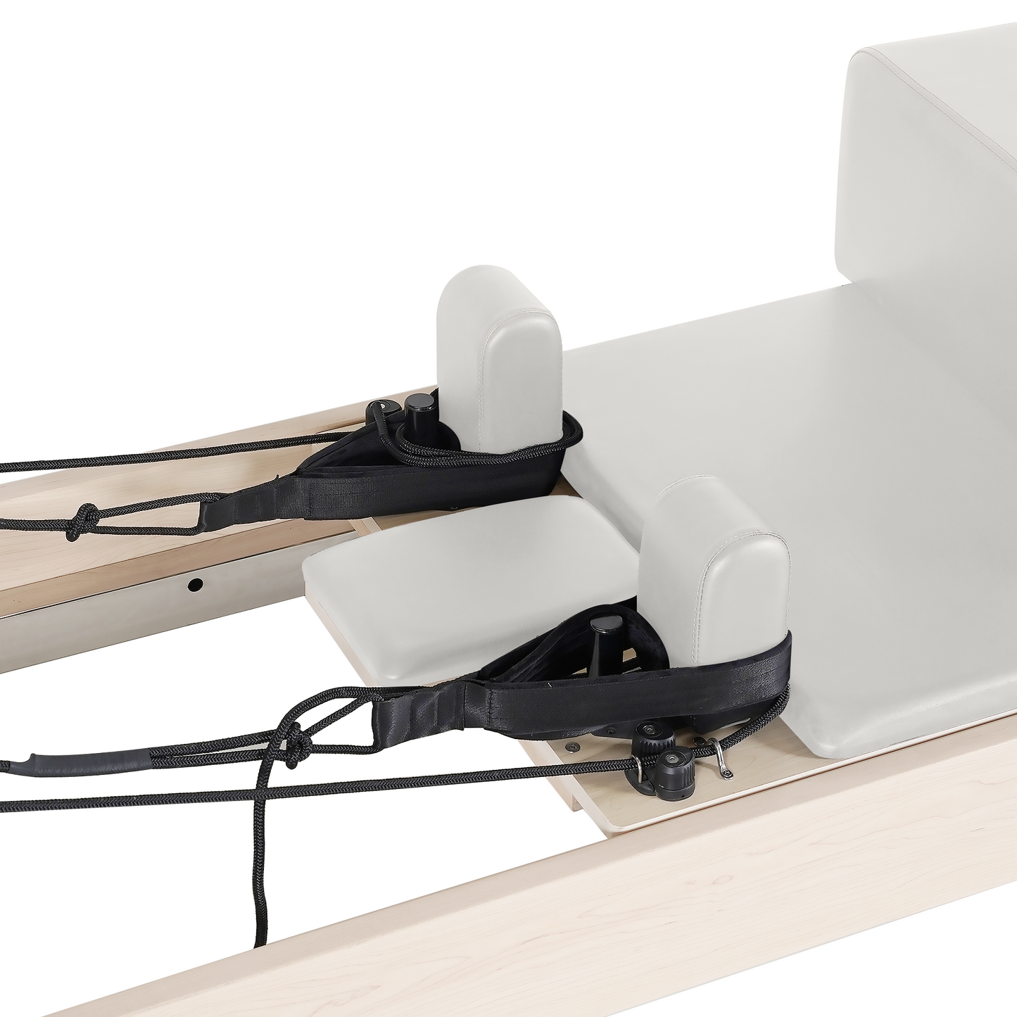 1GKU Maple Half Tower Pilates Reformer White
