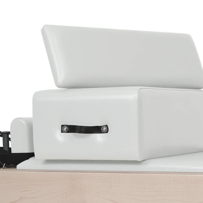 1GKU Maple Classic Pilates Reformer White