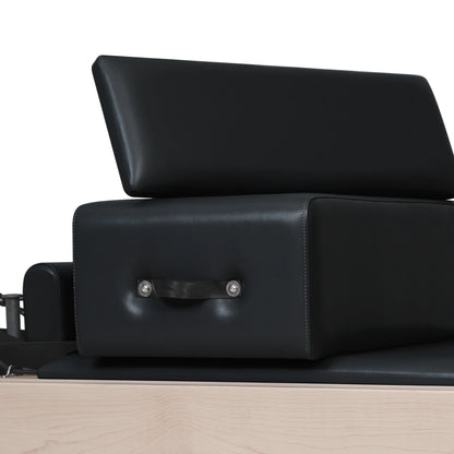 1GKU Maple Folding Classic Pilates Reformer Black