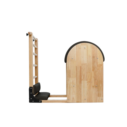 1GKU Oak Wood Ladder Barrel Black image 2