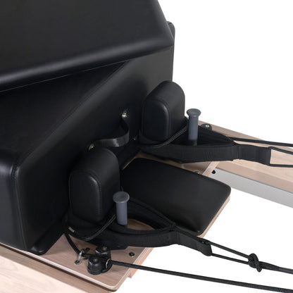 1GKU  Oak Pilates Reformer Black