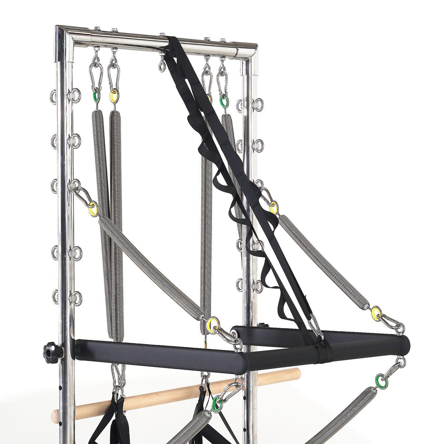 1GKU Maple Half Tower Pilates Reformer White