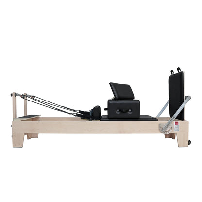 1GKU Maple Folding Classic Pilates Reformer Black