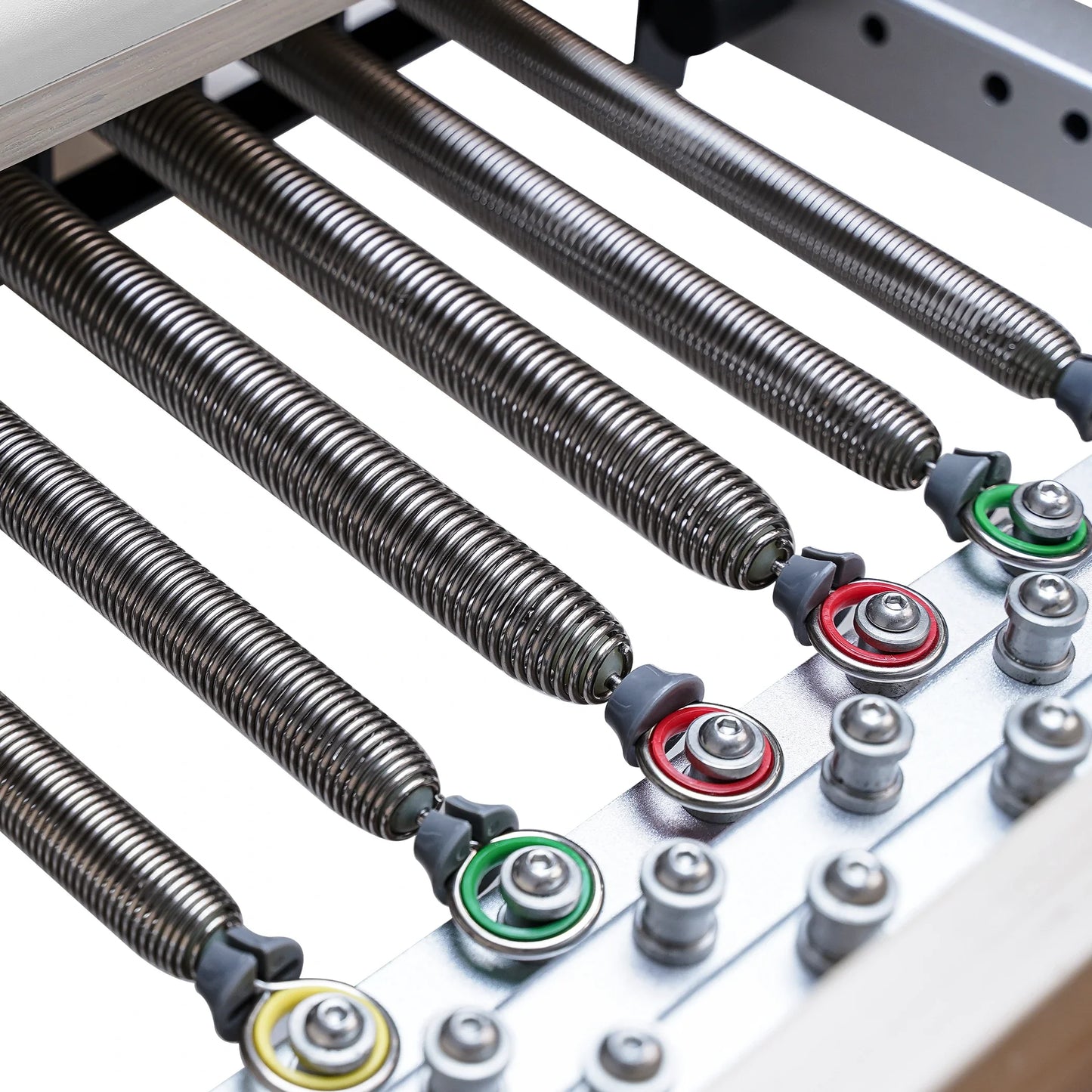 Maple Wood Pilates Reformer White