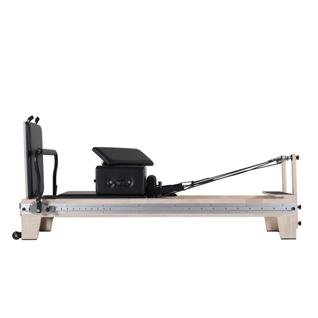 Oak Full Track Pilates Reformer Black