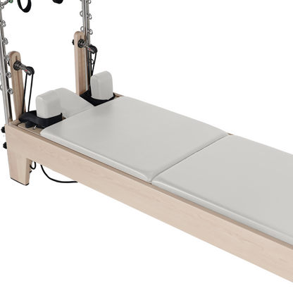 1GKU Maple Half Tower Pilates Reformer White