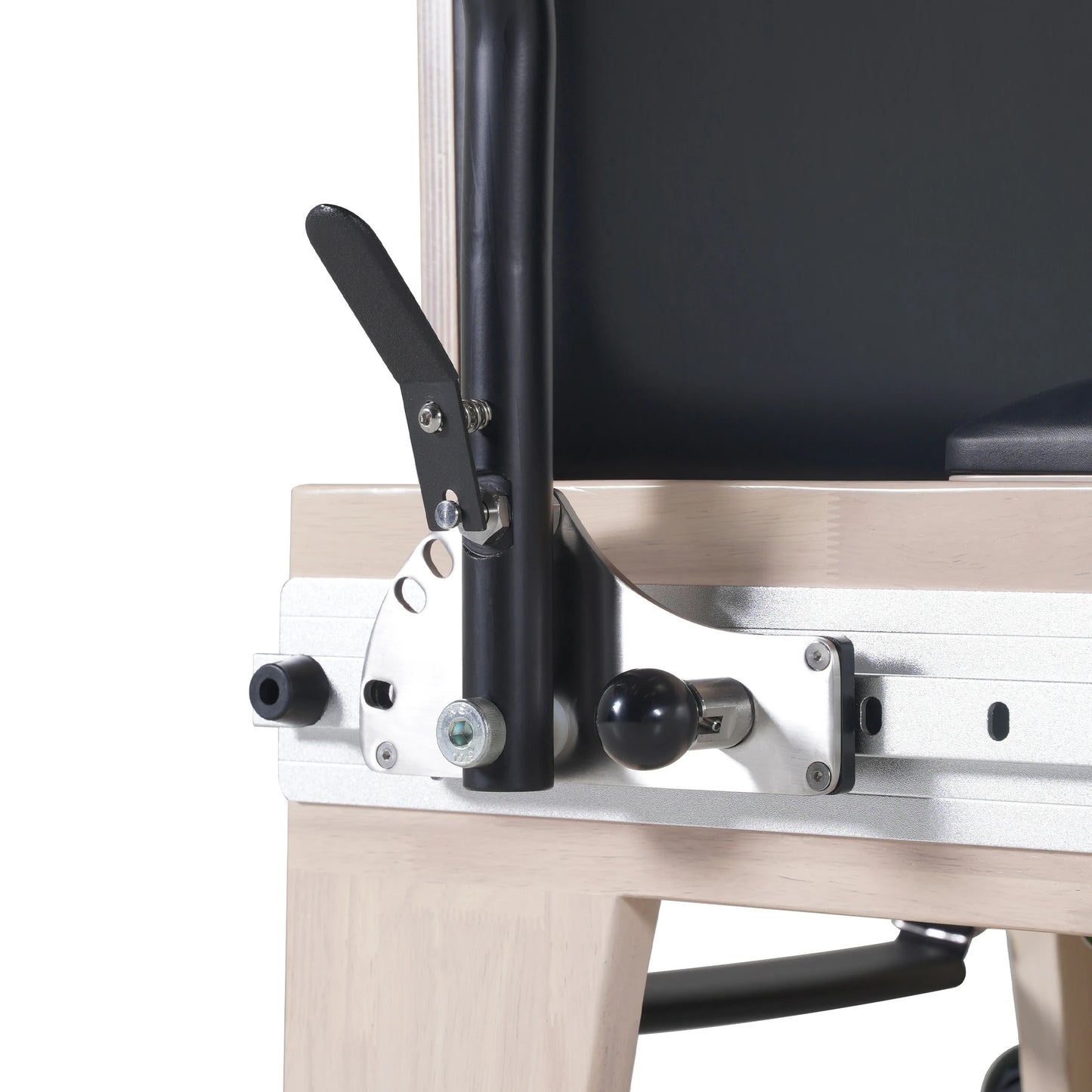Oak Full Track Pilates Reformer Black