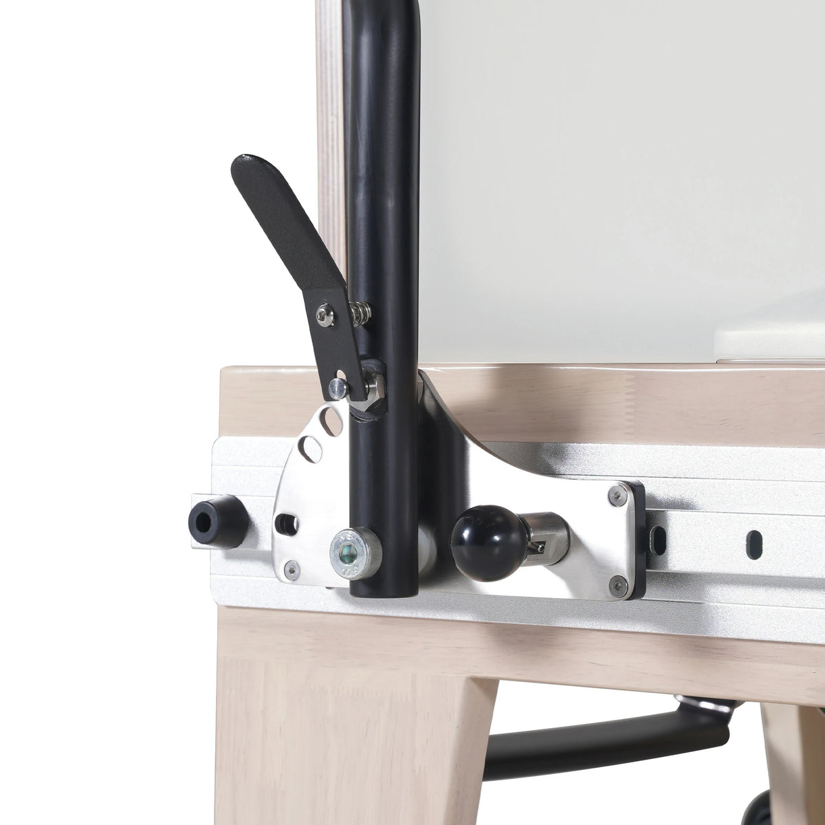 Oak Full Track Pilates Reformer White