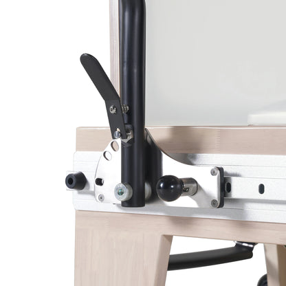 Oak Full Track Pilates Reformer White