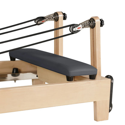 1GKU Maple Wood-Leg Foldable Pilates Reformer Grey