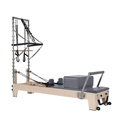 1GKU Maple Half Tower Pilates Reformer Gray