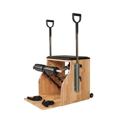 Oak Wood Wunda Chair Pilates Black