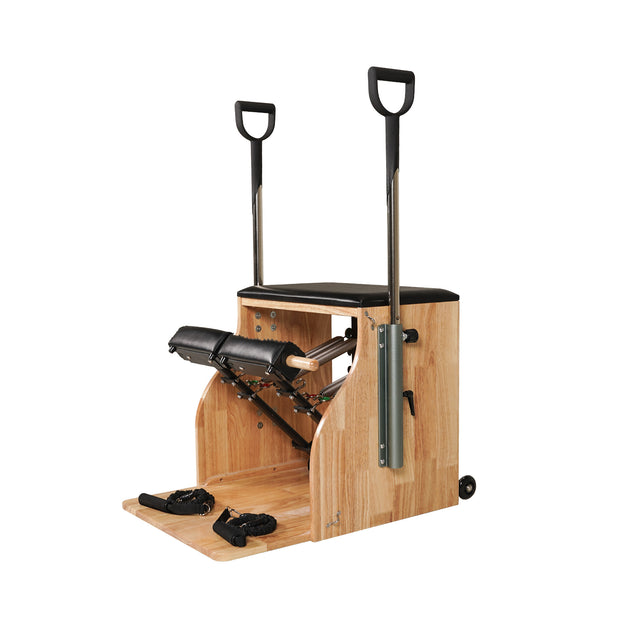 Oak Wood Wunda Chair Pilates Black