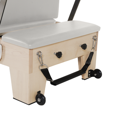 1GKU Maple Half Tower Pilates Reformer White