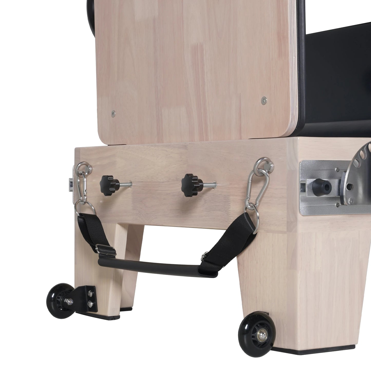 Oak Full Track Pilates Reformer Black