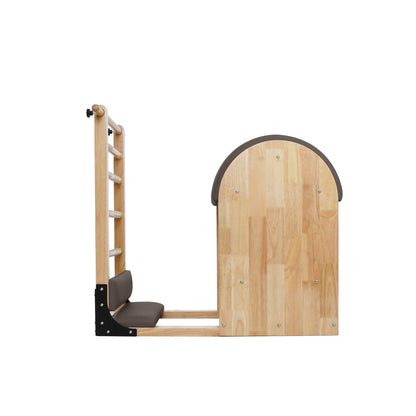 1GKU Oak Wood Ladder Barrel Mocha