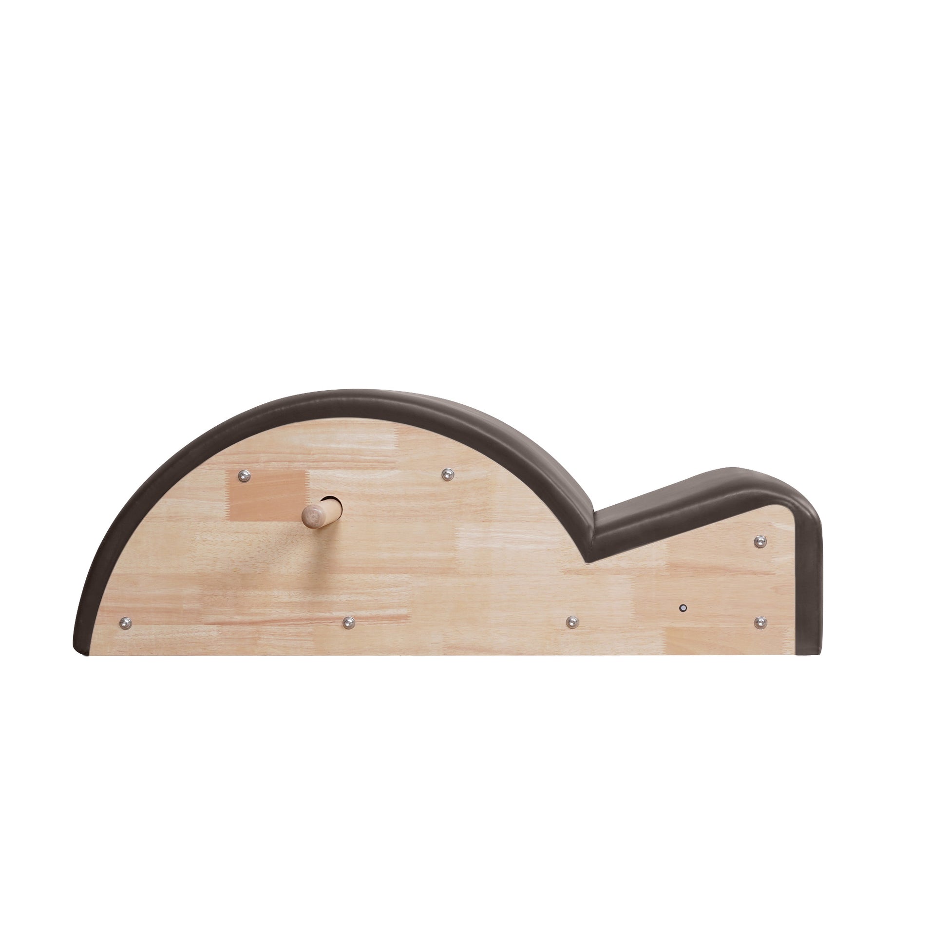 1GKU Oak Pilates Spine Corrector Mocha side view