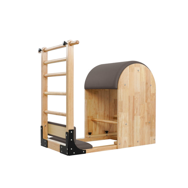 1GKU Oak Wood Ladder Barrel Mocha
