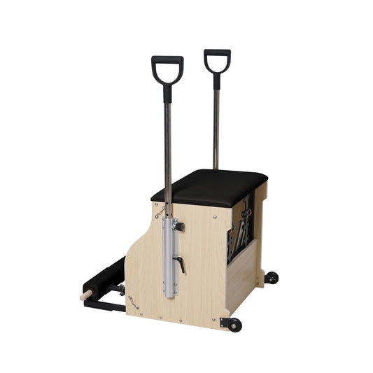 1GKU Maple Wood Wunda Chair Black image 2