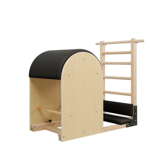 1GKU Maple Pilates Ladder Barrel Black image 2