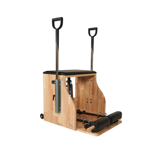 Oak Wood Wunda Chair Pilates Black image 2