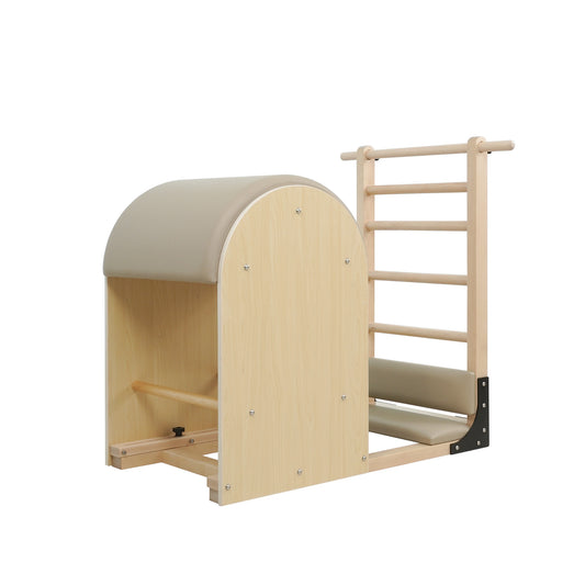 1GKU Maple Pilates Ladder Barrel Latte image 2