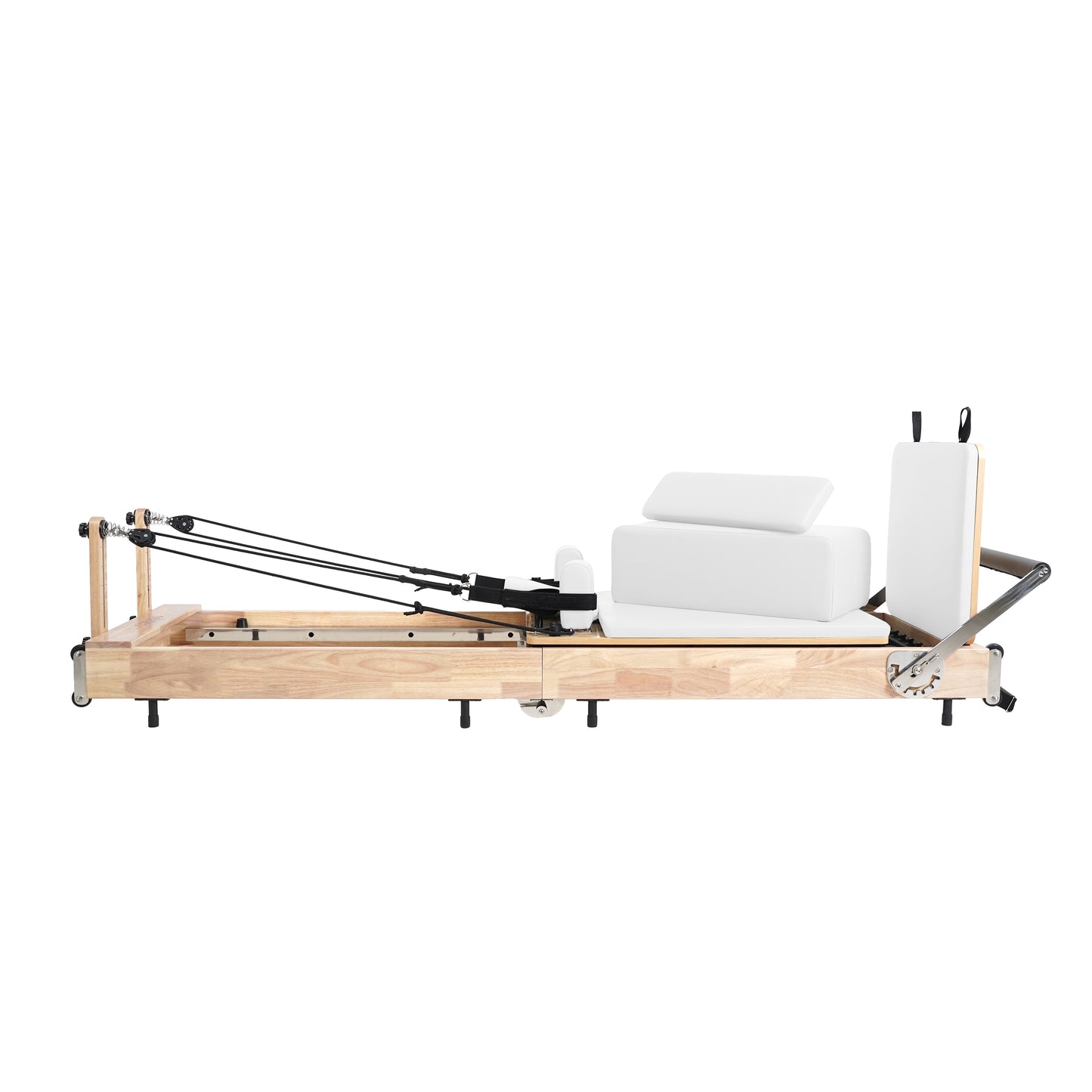 1GKU Collapsible Classic Pilates Reformer White