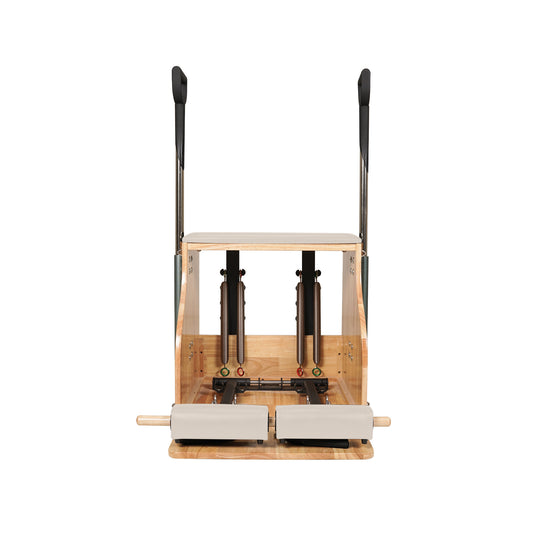 Oak Wood Wunda Chair Pilates White image 3