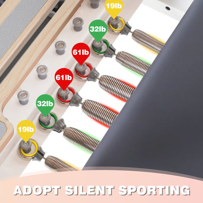 Foldable Aluminum Pilates Reformer