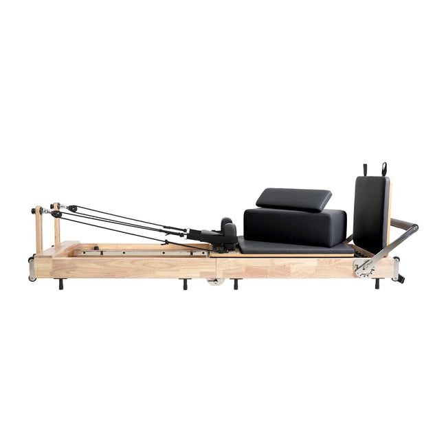 1GKU Collapsible Classic Pilates Reformer Black