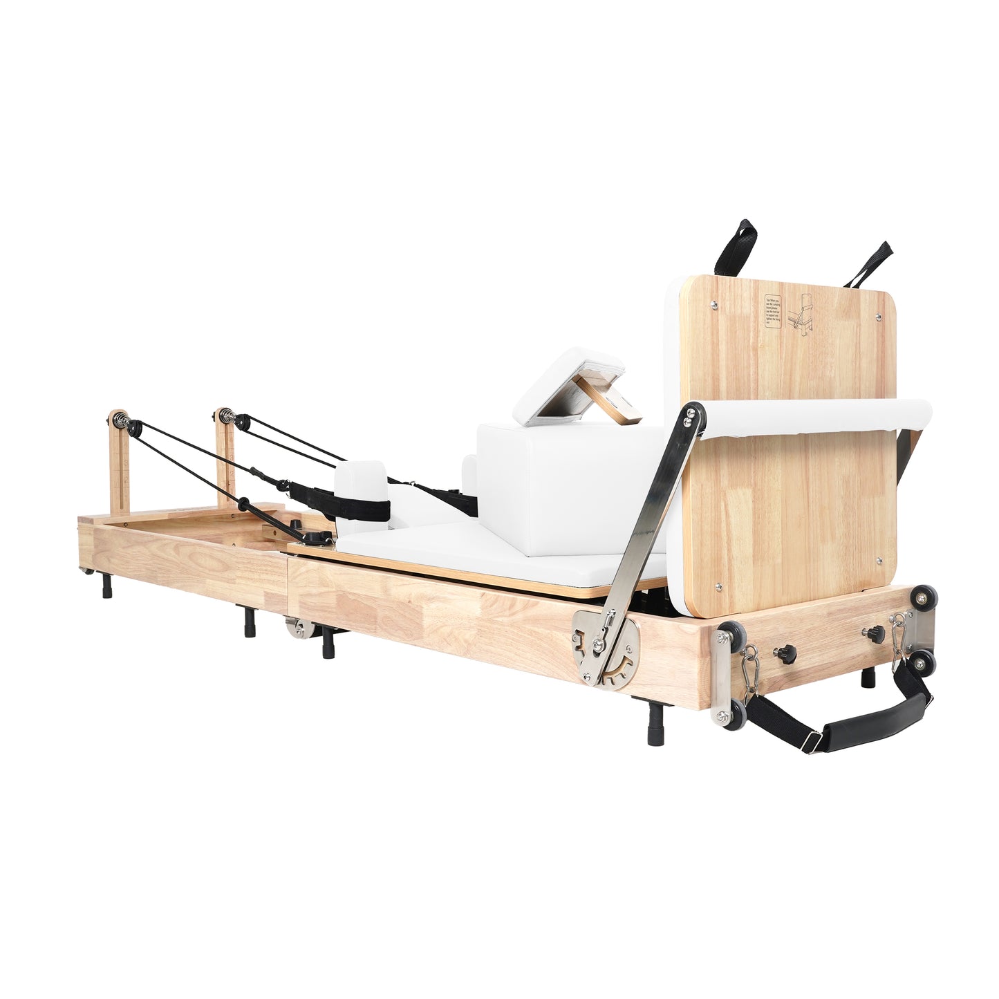1GKU Collapsible Classic Pilates Reformer White