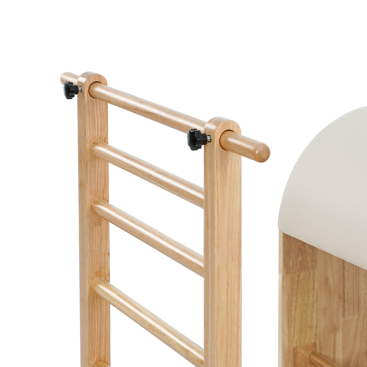 1GKU Oak Wood Ladder Barrel White