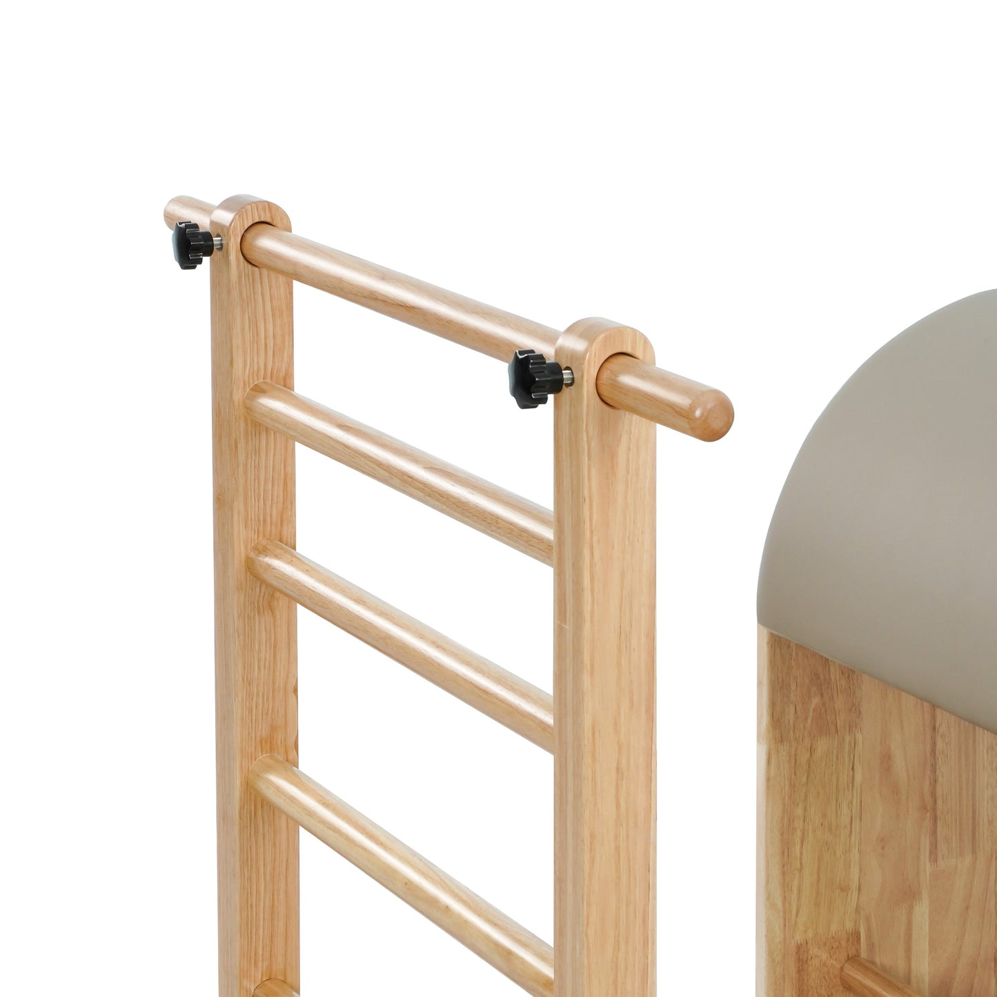 1GKU Oak Wood Ladder Barrel Latte