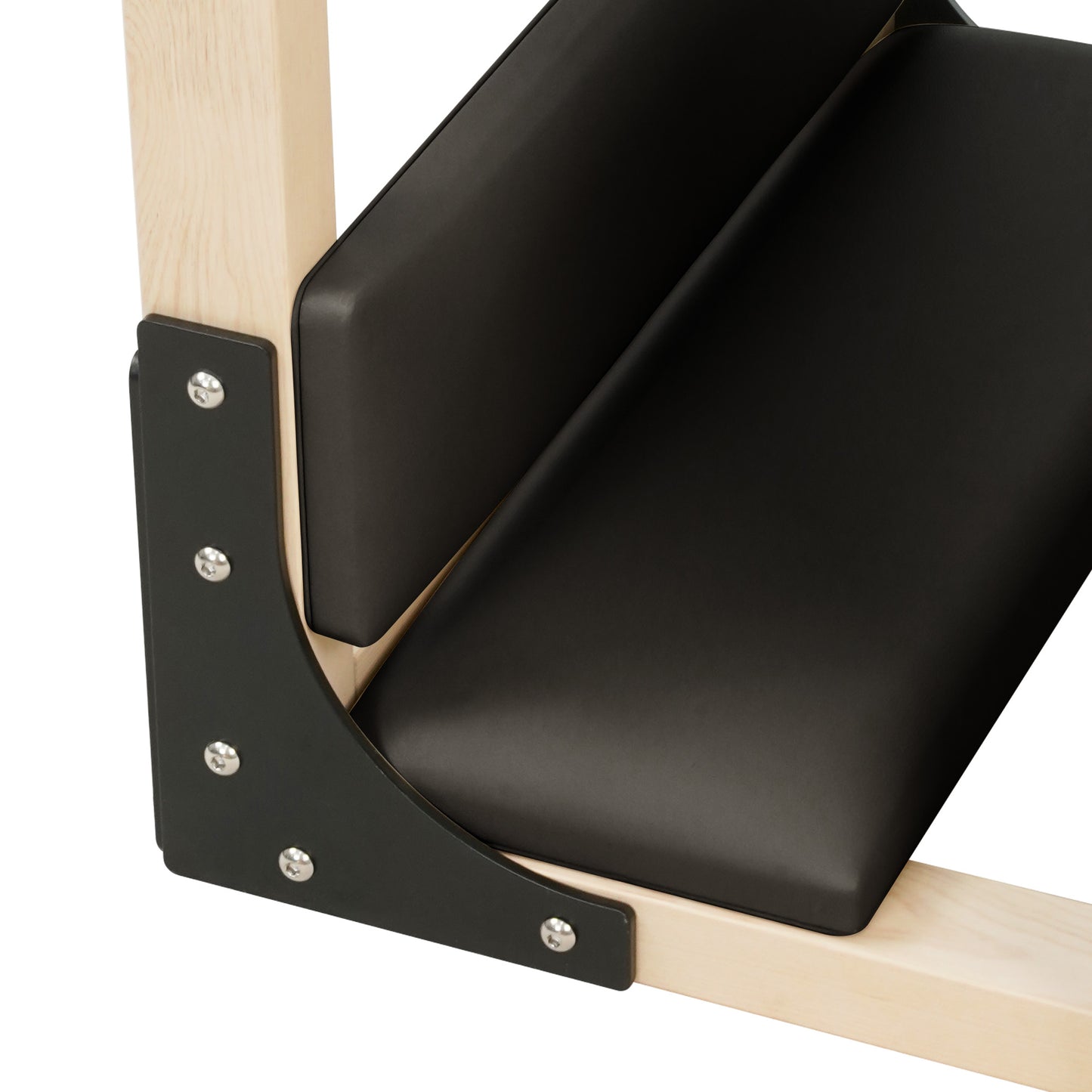 1GKU Maple Pilates Ladder Barrel Black