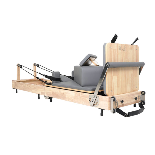 1GKU Collapsible Classic Pilates Reformer Grey image 3