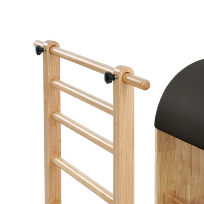 1GKU Oak Wood Ladder Barrel Black