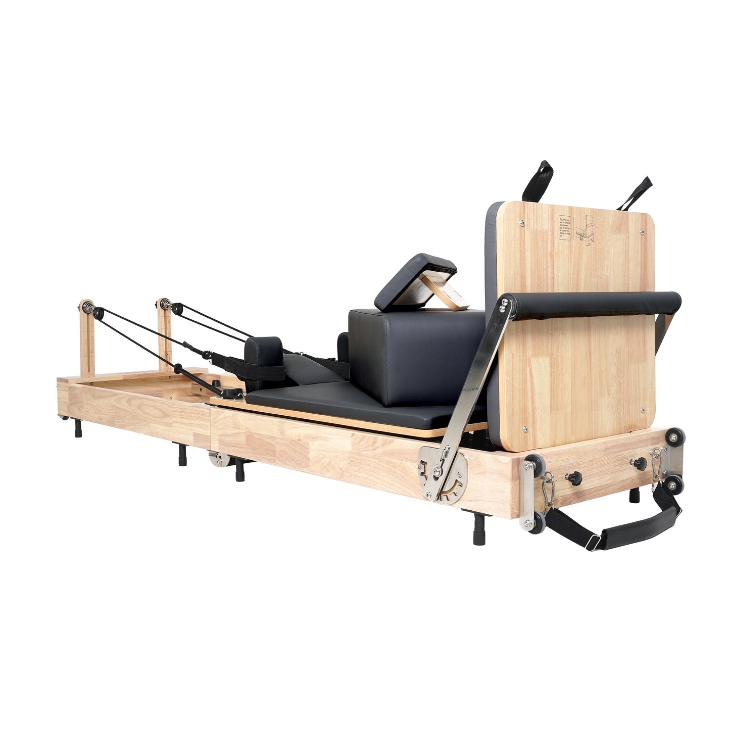 1GKU Collapsible Classic Pilates Reformer Black
