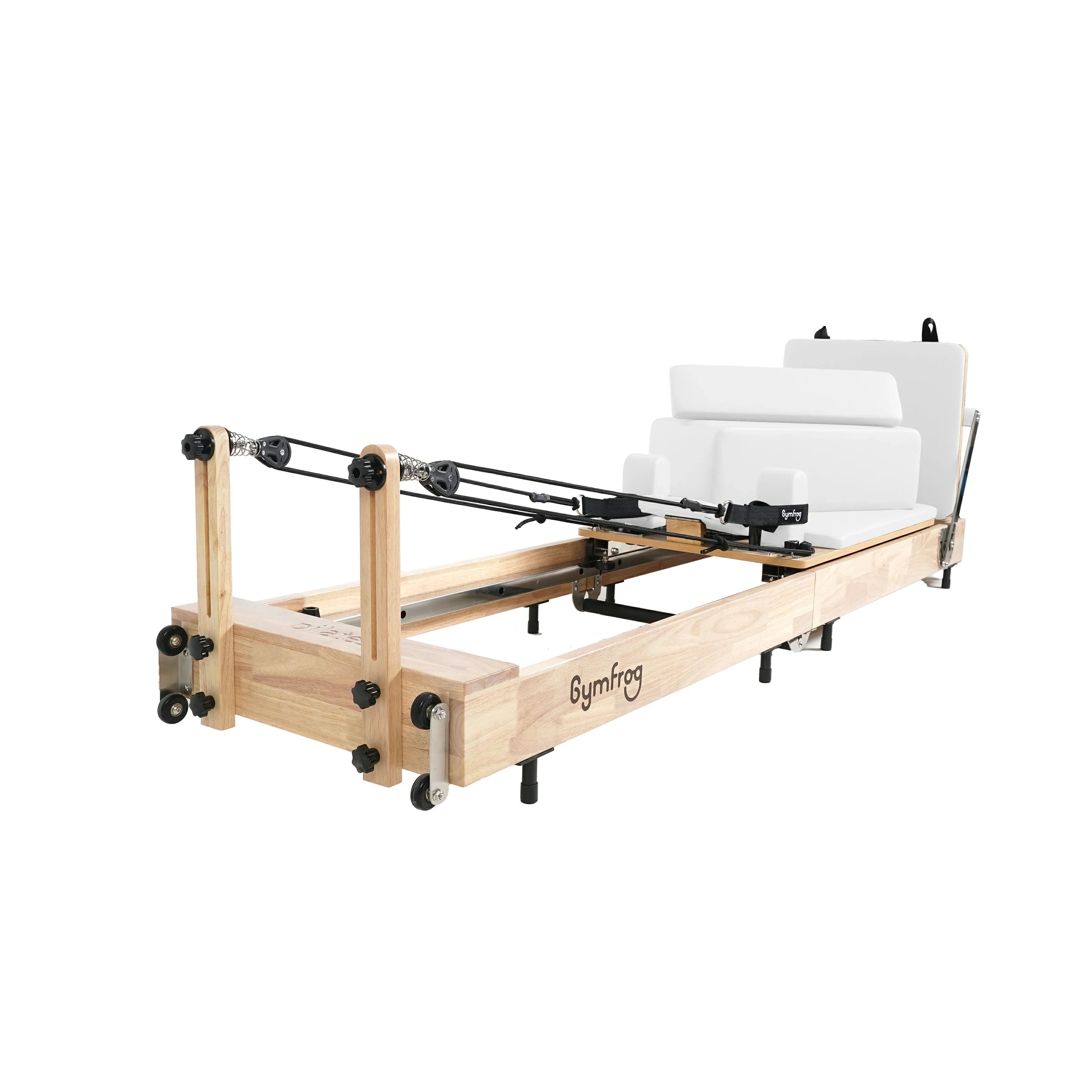 Collapsible Classic Pilates Reformer White