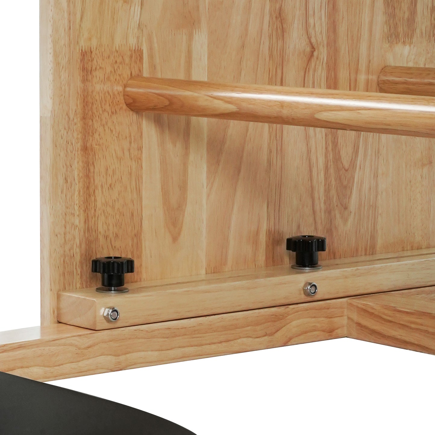 1GKU Oak Wood Ladder Barrel Black